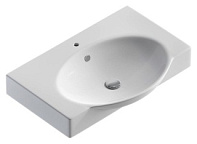 Умывальник "Infinity 76 F01" с отв Sanita Luxe