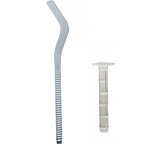 Кронштейн д/радиатора анкерный с дюбелем 300мм