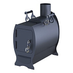 Отопительная печь "Буржуйка с конфоркой" (8мм)